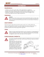 Предварительный просмотр 16 страницы IMR IMR 1050X Manual