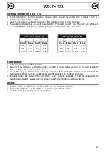 Preview for 10 page of ims PRO 200E FV CEL Manual