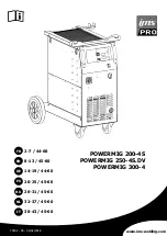 ims PRO POWERMIG 200-4S Manual preview