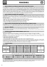 Preview for 12 page of ims PRO POWERMIG 200-4S Manual