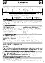 Preview for 37 page of ims PRO POWERMIG 200-4S Manual