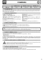 Предварительный просмотр 43 страницы ims PRO POWERMIG 200-4S Manual