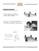 Предварительный просмотр 3 страницы IMS 120100 Assembly Instructions Manual