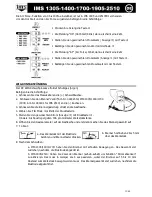 Preview for 13 page of IMS 1305 Owner'S Manual