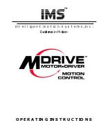 Preview for 1 page of IMS 17 Operating Instructions Manual