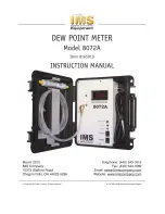 IMS 8072A Instruction Manual preview