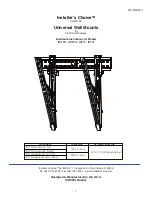 IMS Installer's Choice IC71F Installation Instructions Manual preview