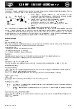 Preview for 11 page of IMS TIG 131 HF Manual