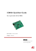 Preview for 1 page of IMST iC880A Quick Start Manual