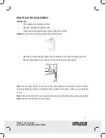 Preview for 7 page of Imusa GAU-80322 Use And Care Instructions Manual