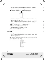 Preview for 8 page of Imusa GAU-80322 Use And Care Instructions Manual