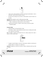 Preview for 18 page of Imusa GAU-80322 Use And Care Instructions Manual