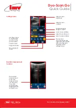 Preview for 3 page of IMV Duo-Scan:Go Series Quick Manual