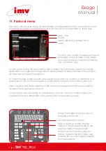 Предварительный просмотр 16 страницы IMV EXAGO Instruction Manual