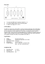 Предварительный просмотр 4 страницы IMV IMT-L4 User Manual