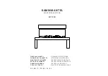 Preview for 1 page of IN & OUT HOUSE Mantel MT197B Assembly Instructions Manual