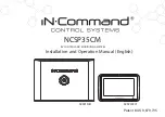 IN-COMMAND NCSP35CM Installation And Operation Manual preview