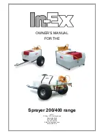 In-Ex Sprayer 200 Owner'S Manual preview