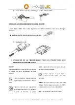 Preview for 4 page of IN HOUSE LED XY03637 User Manual