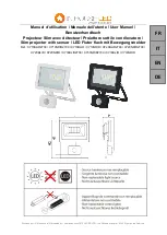 Preview for 1 page of IN HOUSE LED XY10BLIR User Manual