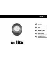 Предварительный просмотр 1 страницы in-lite HYVE 22 Manual