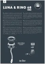 Preview for 1 page of in-lite LUNA RING 68 Installation Manual