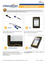 In-situ ChemScan RDO-X Instruction Sheet предпросмотр