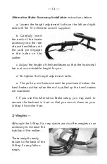 Preview for 13 page of In-Step Mobility U-Step II Step-By-Step Manual