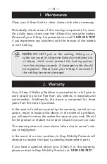 Preview for 14 page of In-Step Mobility U-Step II Step-By-Step Manual