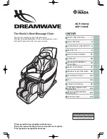 Inada Chair HCP-11001A Operating Manual preview