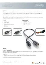 Preview for 2 page of Inakustik AC-1502 MKII Operation Manual