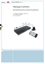 Preview for 10 page of Inakustik Exzellenz HDMI Matrix 4-2 High Speed Operation Manual