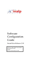 Предварительный просмотр 1 страницы Inalp Networks SmartWare Release 2.10 Software Configuration Manual