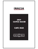 Preview for 1 page of Inalsa CAFE MAX Instruction Manual