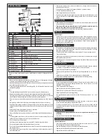 Preview for 2 page of Inalsa compact LX Use & Care Manual