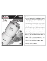 Inalsa Jiffy Use & Care Manual preview