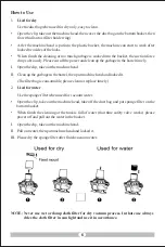 Preview for 7 page of Inalsa Micro WD10 Instruction Manual And Warranty Card