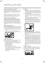 Preview for 6 page of Inalto Classique IFLW9 User Manual