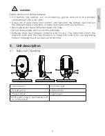 Предварительный просмотр 5 страницы Inanny Roomie30 User Manual