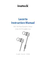 Предварительный просмотр 1 страницы Inateck aries BH1 101 Instruction Manual