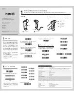 Inateck BCST-20 Quick Start Manual предпросмотр