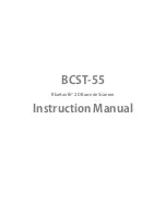 Inateck BCST-55 Instruction Manual предпросмотр