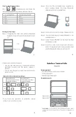 Предварительный просмотр 3 страницы Inateck BK2006 Instruction Manual