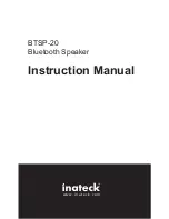 Inateck BTSP-20 Instruction Manual preview