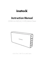 Inateck CC03001 Instruction Manual предпросмотр