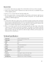 Preview for 3 page of Inateck FD1008 Instruction Manual