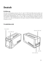 Предварительный просмотр 5 страницы Inateck FD1008 Instruction Manual