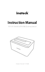 Предварительный просмотр 1 страницы Inateck FD1101 Instruction Manual