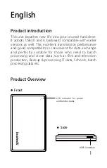 Preview for 2 page of Inateck FE2004 Instruction Manual