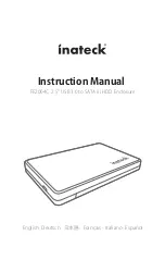 Inateck FE2004C Instruction Manual предпросмотр